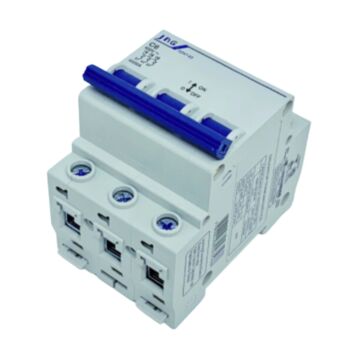 DISJUNTOR DIN TRIPOLAR 6A CURVA C JNG - 108