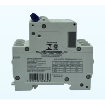 DISJUNTOR DIN TRIPOLAR 25A CURVA C JNG - 114