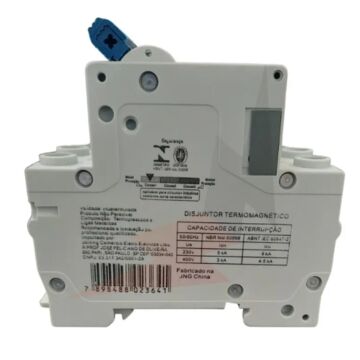DISJUNTOR DIN TRIPOLAR 63A CURVA C JNG - 120