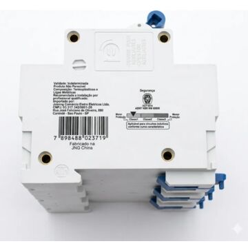 DISJUNTOR DIN TRIPOLAR 100A CURVA C JNG - 125