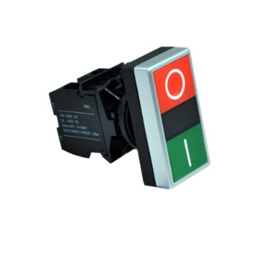 BOTÃO COMANDO DUPLO VERDE/VERMELHO 220V QDDL 11 JNG