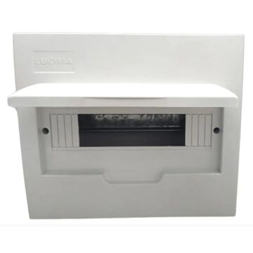 CENTRO PVC 12 DISJUNTOR DIN SOBREPOR SEM BARRAMENTO - 54