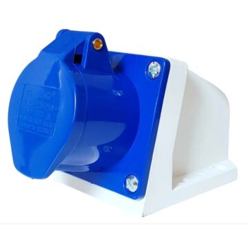 TOMADA INDUSTRIAL SOBREPOR 2P+T 16A 6H AZUL JNG