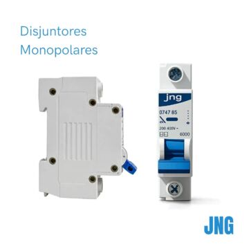 DISJUNTOR DIN UNIPOLAR 25A CURVA C JNG - 78